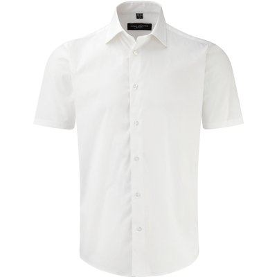 Camisa entallada hombre White M