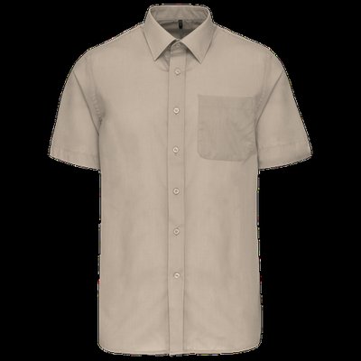 Camisa de fácil cuidado para chico Beige 3XL