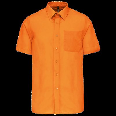 Camisa de fácil cuidado para chico Orange 5Xl