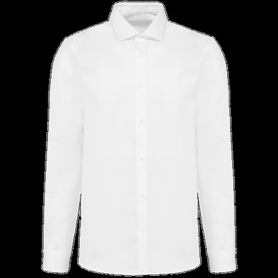 Camisa fácil cuidado para hombre White Xxl