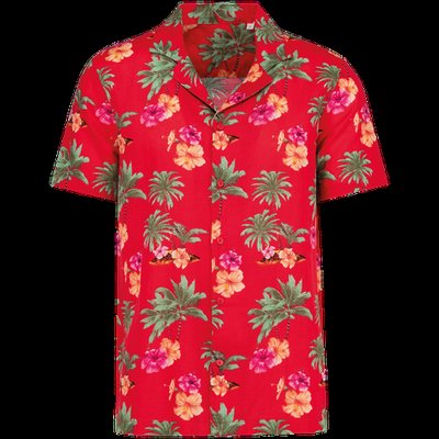 Camisa hawaiana hombre Red Hawaiian L