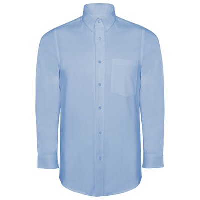 Camisa Hombre con Bolsillo CELESTE 3XL