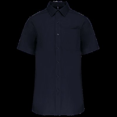 Camisa manga corta hombre Bolsillo izquierdo Navy 3XL