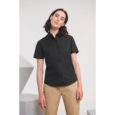 Camisa de manga corta de mujer Black Xs
