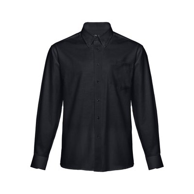Camisa Manga Larga Hombre Negro L