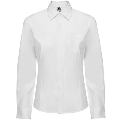 Camisa Mujer Entallada con Bolsillo