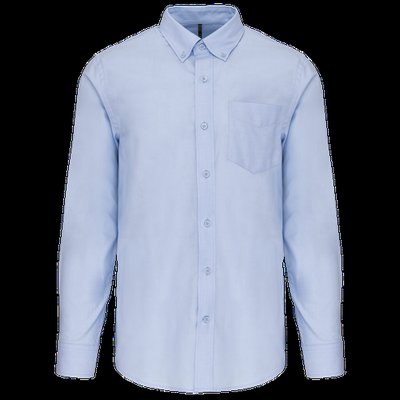 Camisa oxford hombre algodón poliéster Oxford Blue 3Xl