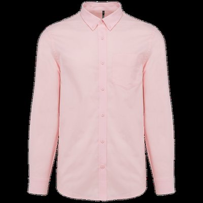 Camisa oxford hombre algodón poliéster Oxford Pale Pink M