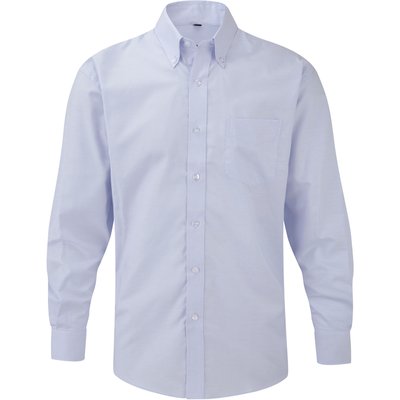 Camisa Oxford hombre planchado mínimo Oxford Blue L