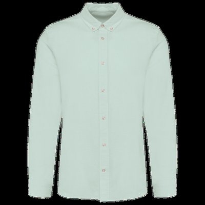 Camisa Oxford manga larga hombre entallada Oxford Green 3XL