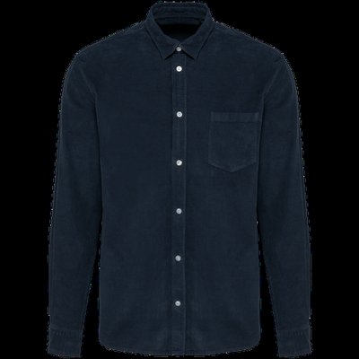 Camisa de pana hombre Washed Dark Navy Xxl