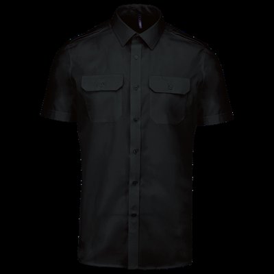 Camisa piloto hombre Black Xxl