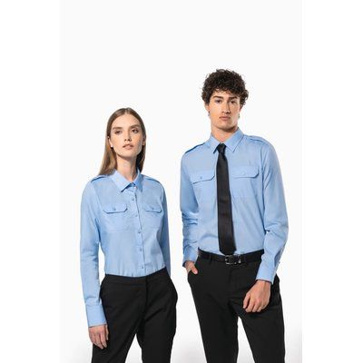 Camisa de piloto manga larga para hombre