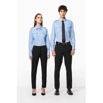 Camisa de piloto manga larga para hombre