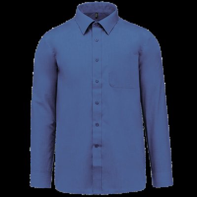 Camisa de polialgodón hombre Cobalt Blue 3Xl