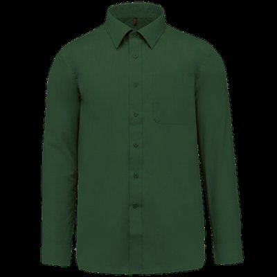 Camisa de polialgodón hombre Forest Green M