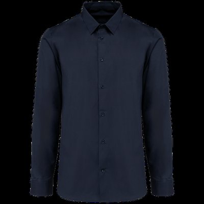 Camisa popelina algodón hombre Essential Dark Navy M