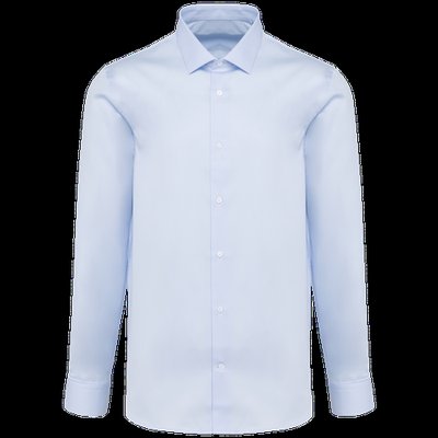Camisa popelina algodón hombre Essential Light Blue 4XL