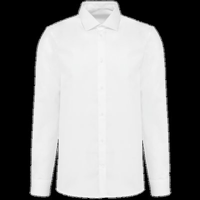 Camisa popelina algodón hombre White M