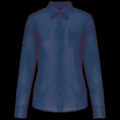 Camisa popelina polialgodón mujer Deep Blue 3Xl