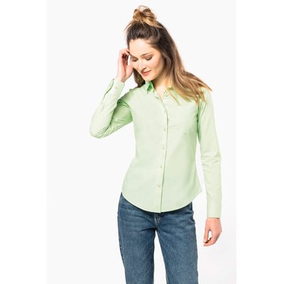 Camisa popelina polialgodón mujer