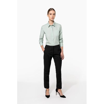Camisa popelina polialgodón mujer