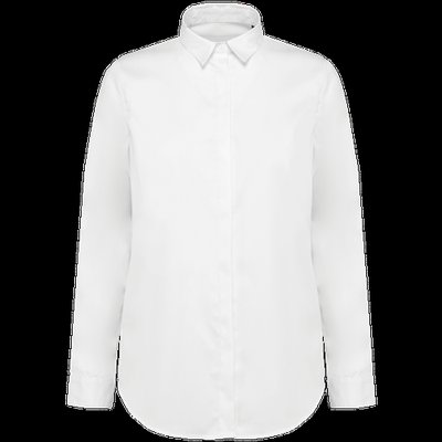 Camisa sarga manga larga chica White Xxl