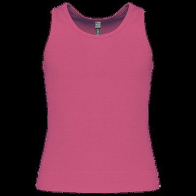 Camisa tirantes niña algodón Fuchsia 6/8 ans