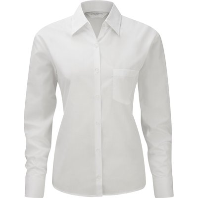 Camisa de trabajo mujer White Xxl