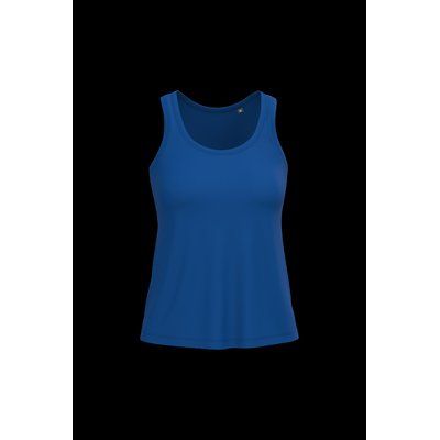 Camiseta 100% algodón de tirantes mujer Royal Blue Xxl
