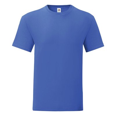 Camiseta Adulto 100% Algodón corte moderno Azul M