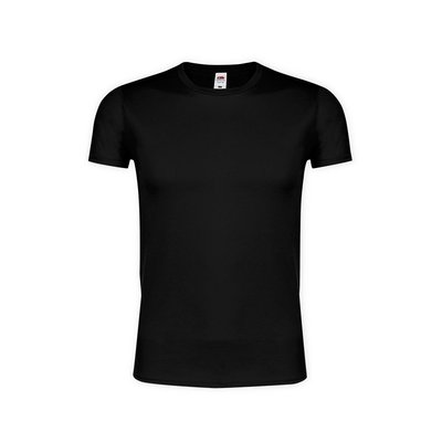 Camiseta Adulto 100% Algodón corte moderno Negro XL