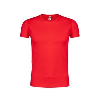 Camiseta Adulto 100% Algodón corte moderno Rojo L