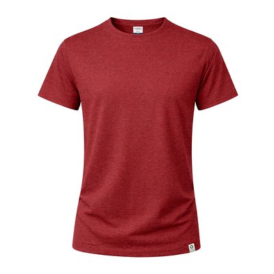 Camiseta Adulto Algodón Reciclado RPET Roj L