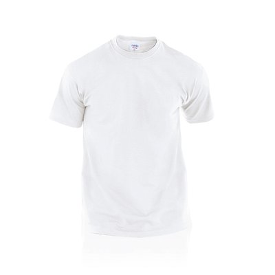Camiseta Adulto Blanca 135g/m2 Algodón Bla S