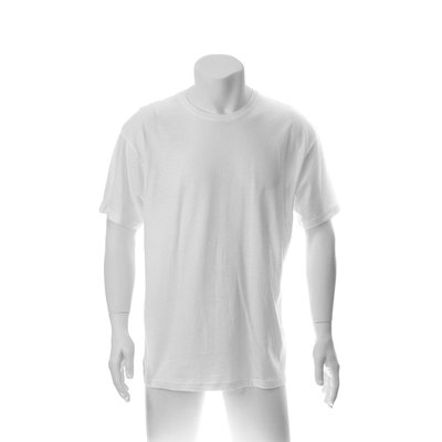 Camiseta Adulto Blanca 135g/m2 Algodón