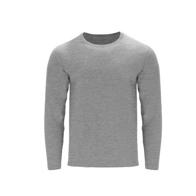 Camiseta Adulto Manga Larga Gri S
