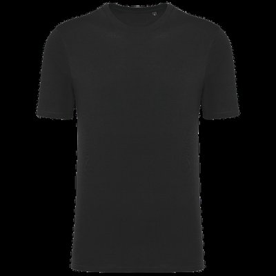 Camiseta ajustada 100% algodón Black M