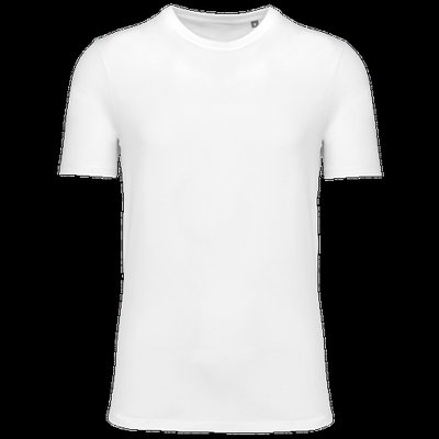 Camiseta ajustada 100% algodón White S