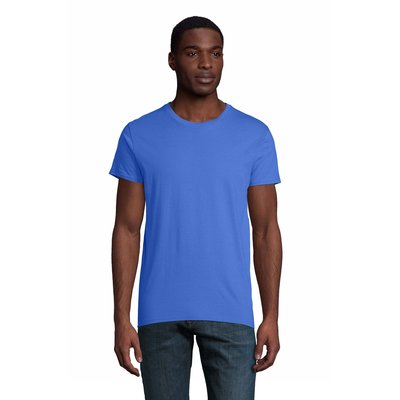 Camiseta Ajustada Hombre 175g Azul Royal S