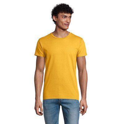 Camiseta Ajustada Hombre 175g Dorado S