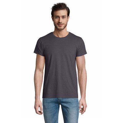 Camiseta Ajustada Hombre 175g Gris Ratón L