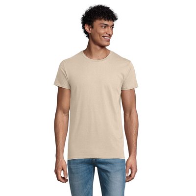 Camiseta Ajustada Hombre 175g Natural S