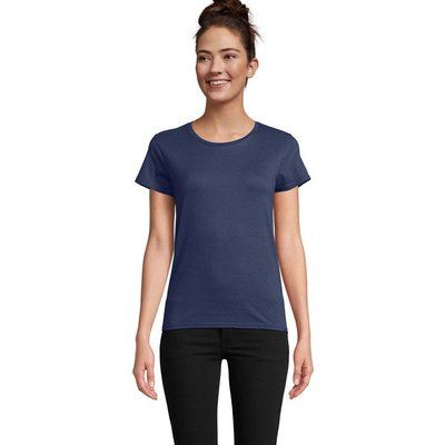 Camiseta Ajustada Mujer Algodón Orgánico Denim Xl