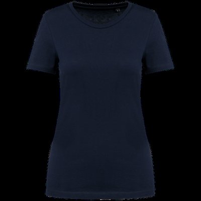 Camiseta de algodón de calidad para mujer Deep Navy L
