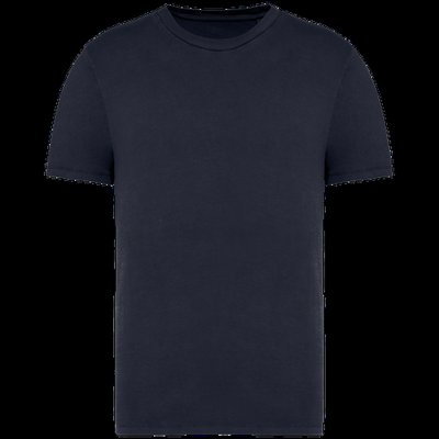 Camiseta algodón corte ajustado Washed Coal Grey L