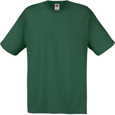 Camiseta algodón cuello redondo Bottle Green Xl