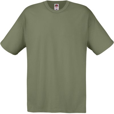 Camiseta algodón cuello redondo Classic Olive L