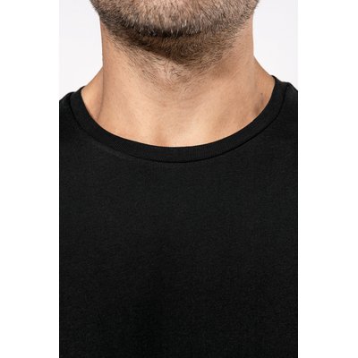 Camiseta algodón cuello redondo entallada