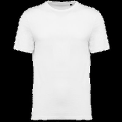 Camiseta algodón cuello redondo hombre White M
